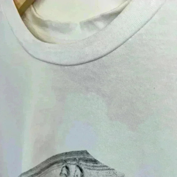 Oak + Fort New York Library US White Preppy Prep Graphic T-Shirt Unisex XS - Picture 11 of 13